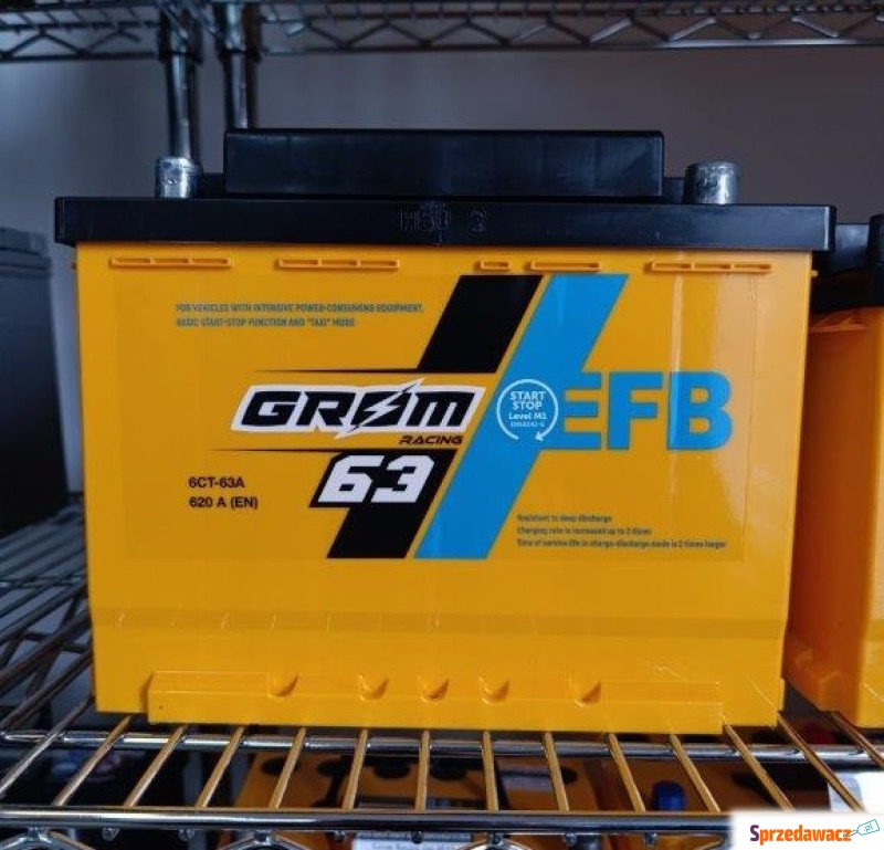 Akumulator 63Ah 620A EN Grom Racing...