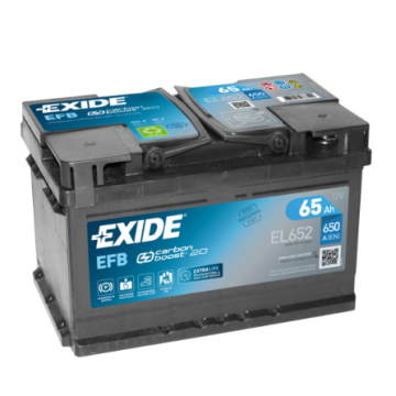 Akumulator 65Ah 650A Exide Start Stop Efb EL652... - Akumulatory - Kalisz - zdjęcie 1