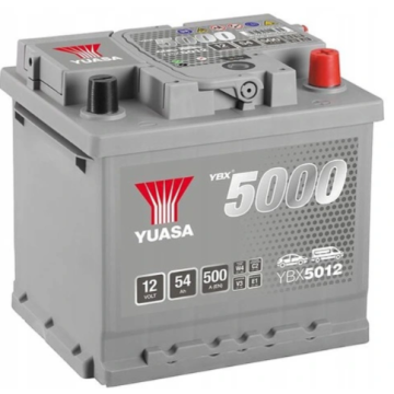 Akumulator 54Ah 500A  Yuasa Silver Prawy Plus - Akumulatory - Kalisz - zdjęcie 1