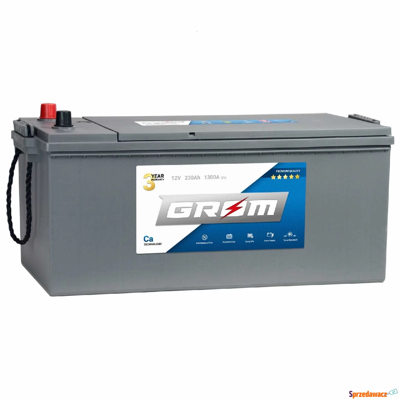 Akumulator 230Ah 1300A GROM Premium
