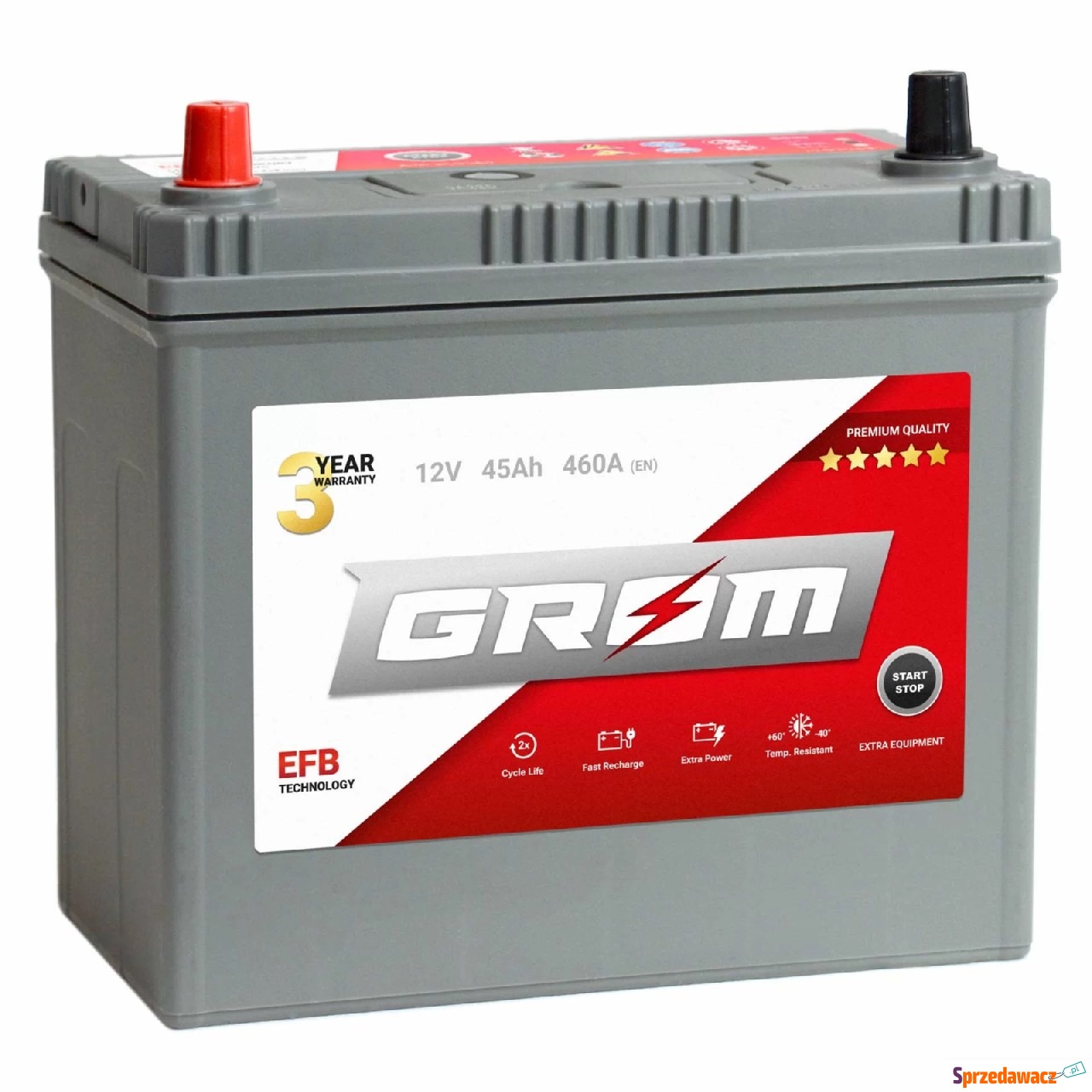 Akumulator EFB 45Ah 460A Japan...