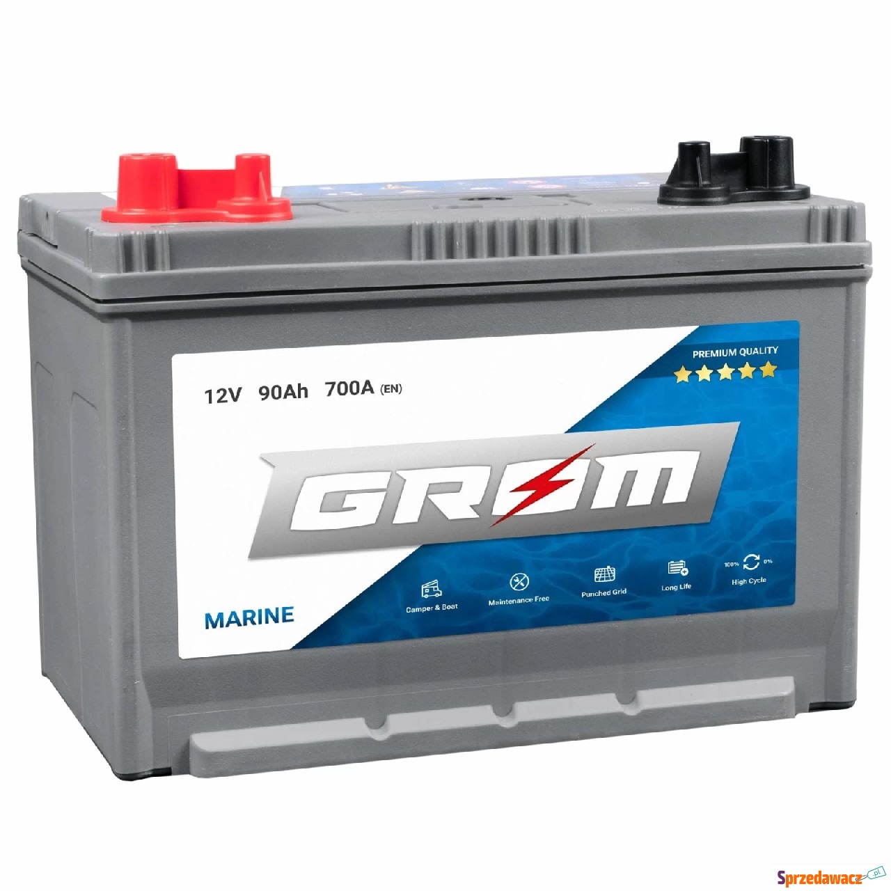 Akumulator 90Ah 700A M31-DC Grom...