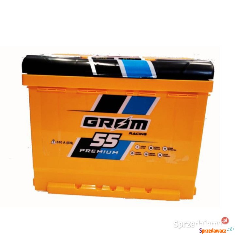 Akumulator 55Ah 510A Grom Racing