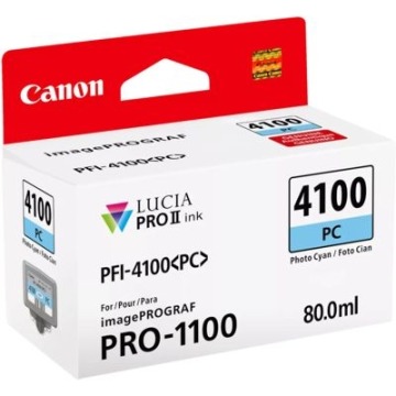Tusz Oryginalny Canon PFI-4100 PC (6781C001) (Błękitny Foto) - DARMOWA DOSTAWA w 24h