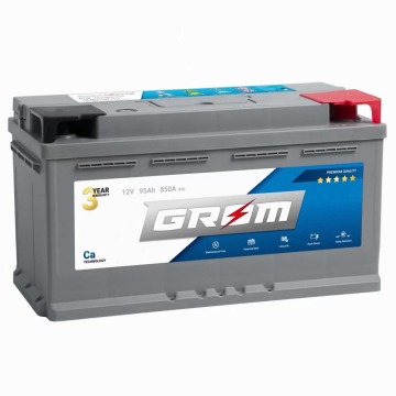 Akumulator 95Ah 850A GROM Premium - Akumulatory - Mielec - zdjęcie 1