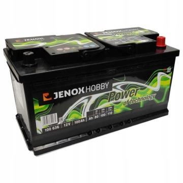 Akumulator 100Ah Jenox Hobby Power - Sosnowiec - Akumulatory - Sosnowiec - zdjęcie 1