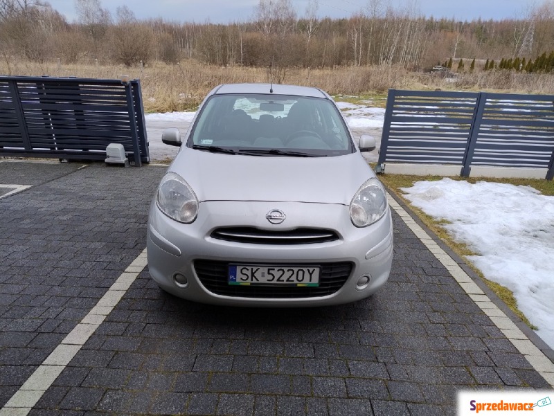 Nissan Micra  Hatchback 2011,  1.2 benzyna - Na sprzedaż za 15 500 zł - Sosnowiec