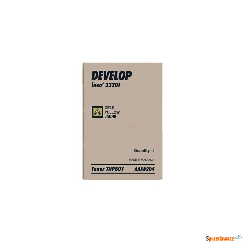 Toner Oryginalny Develop TNP-80Y (AAJW2D4) (Ż... - Tusze, tonery - Nysa