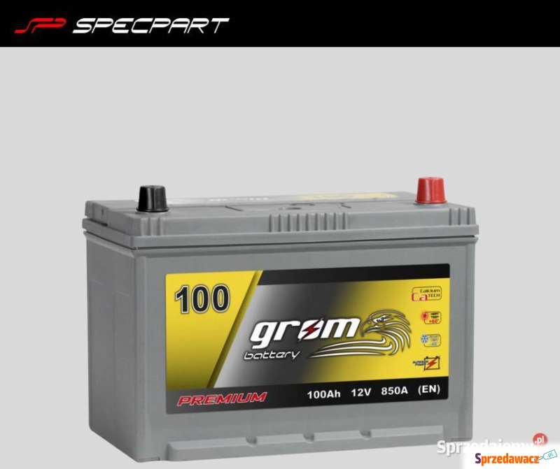 Akumulator 100Ah 850A Japan GROM Premium - Akumulatory - Mielec