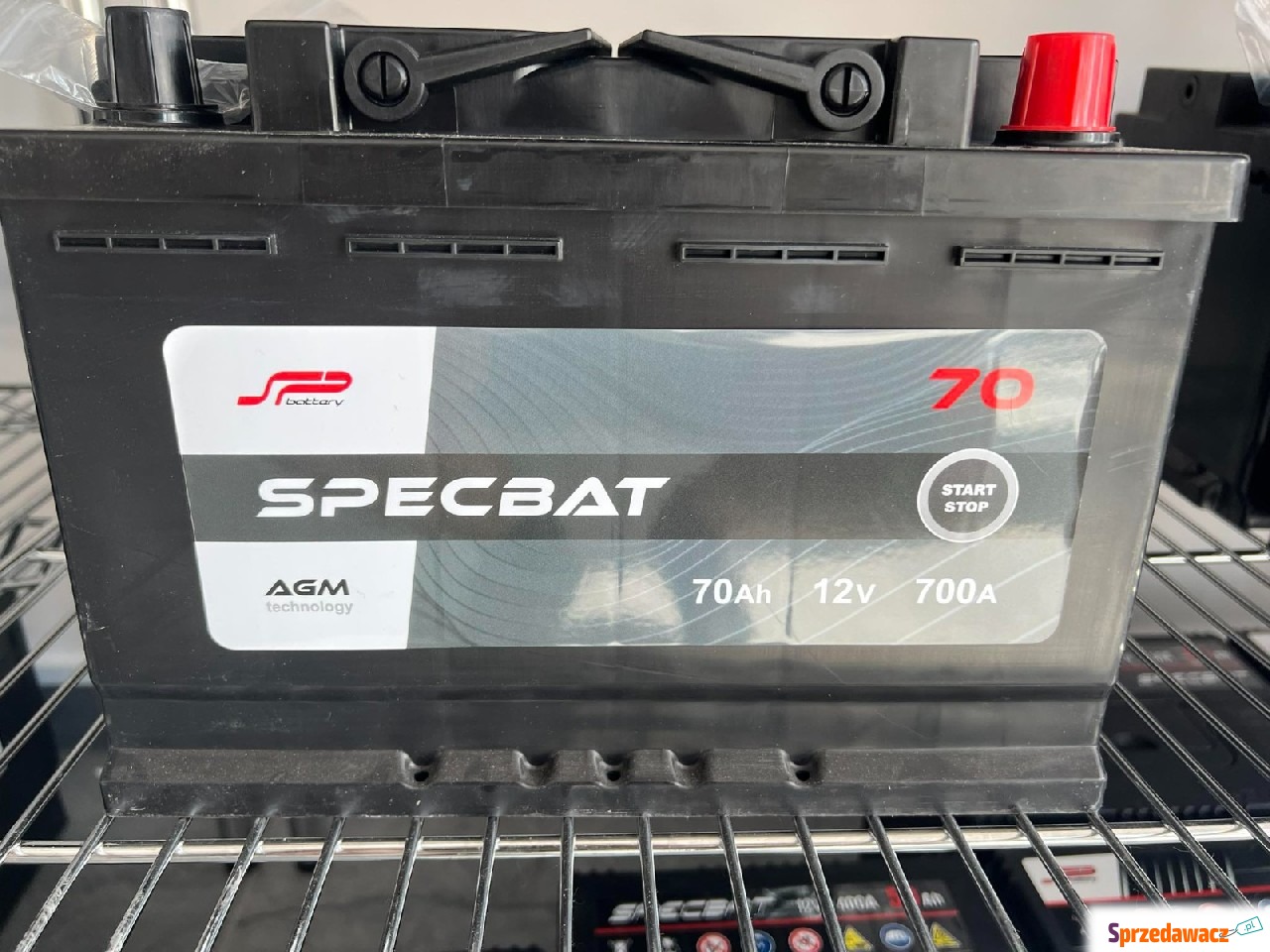 Akumulator AGM 12V 70Ah 700A Specbat