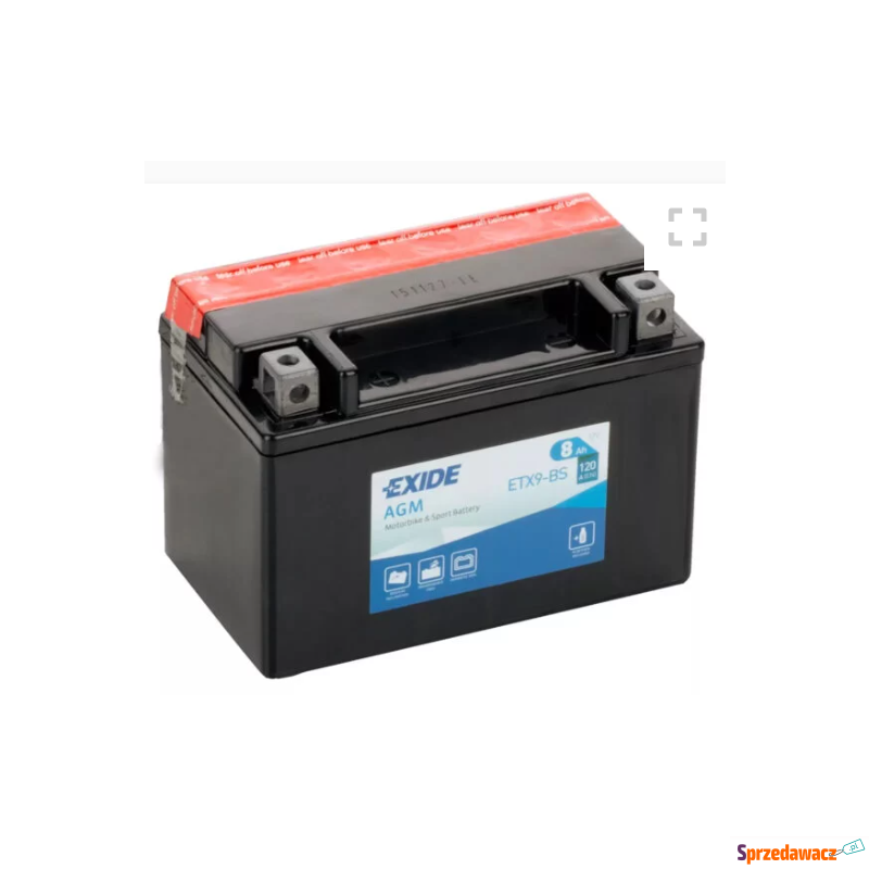 Akumulator YTX9-BS 12V 8Ah 120A...