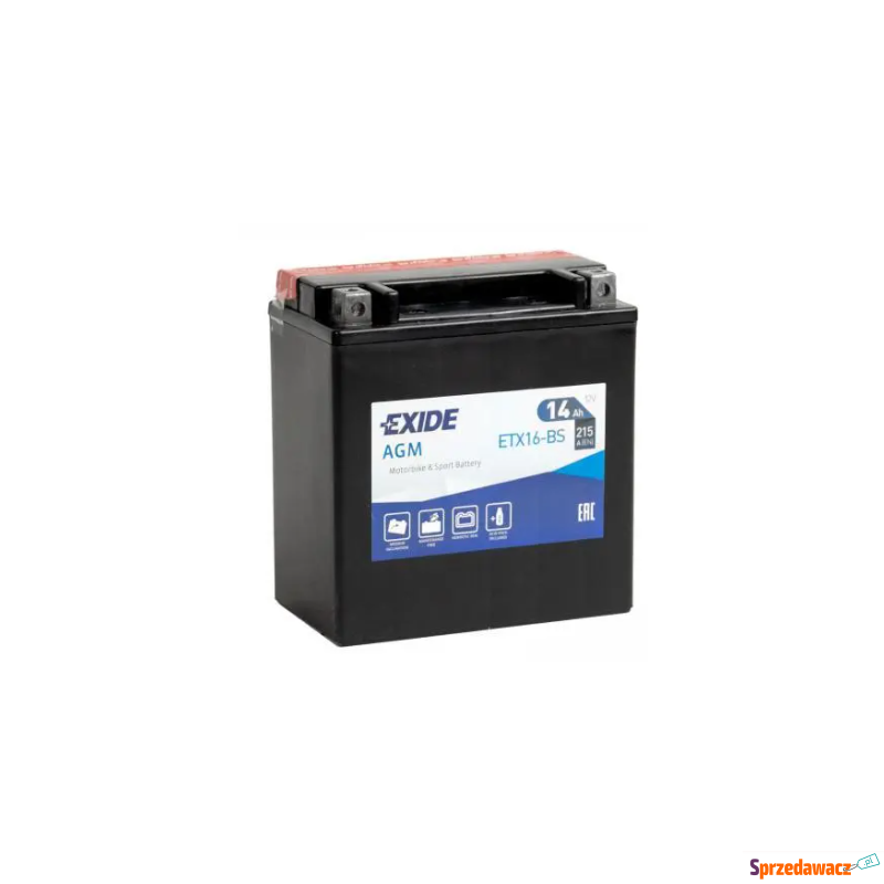 Akumulator YTX16-BS 12V 14Ah 210A...