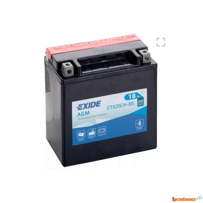 Akumulator YTX20CH 12V 18Ah 230A...