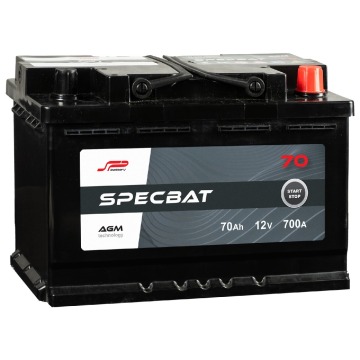 Akumulator 70Ah  700A  AGM Specbat
