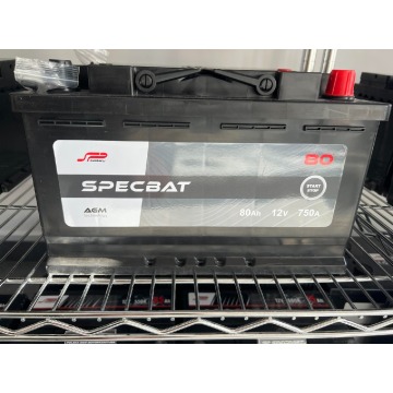 Akumulator AGM 12V 80Ah 750A Specbat - Akumulatory - Piekary Śląskie - zdjęcie 1