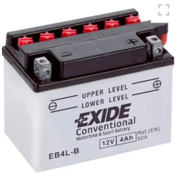 Akumulator YB4L-B 12V 4Ah 50A Motocyklowy Exide