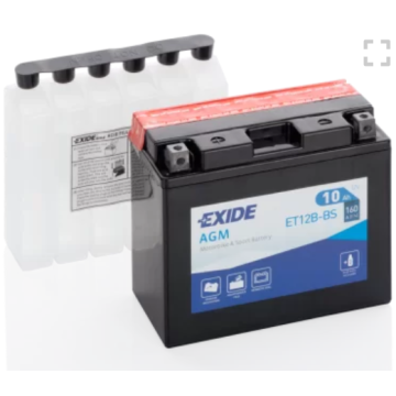 Akumulator YT12B-BS 12V 10Ah 160A motocyklowy... - Układ elektryczny - Piekary Śląskie - zdjęcie 1