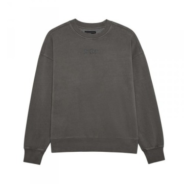 FOX BLUZA CODZIENNA  WORDMARK OVERSIZED FL PEWTER