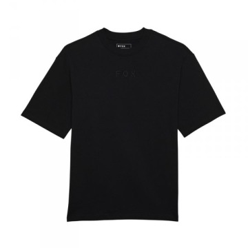 FOX T-SHIRT WORDMARK OVERSIZED BLACK