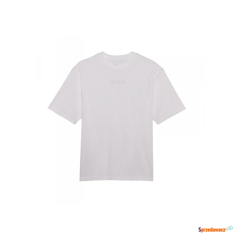 FOX T-SHIRT WORDMARK OVERSIZED OPTIC WHITE - Odzież motocyklowa - Władysławowo