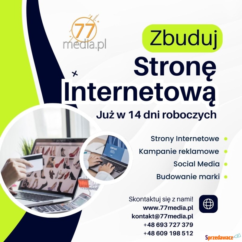 Nowoczesna strona WWW, reklama...