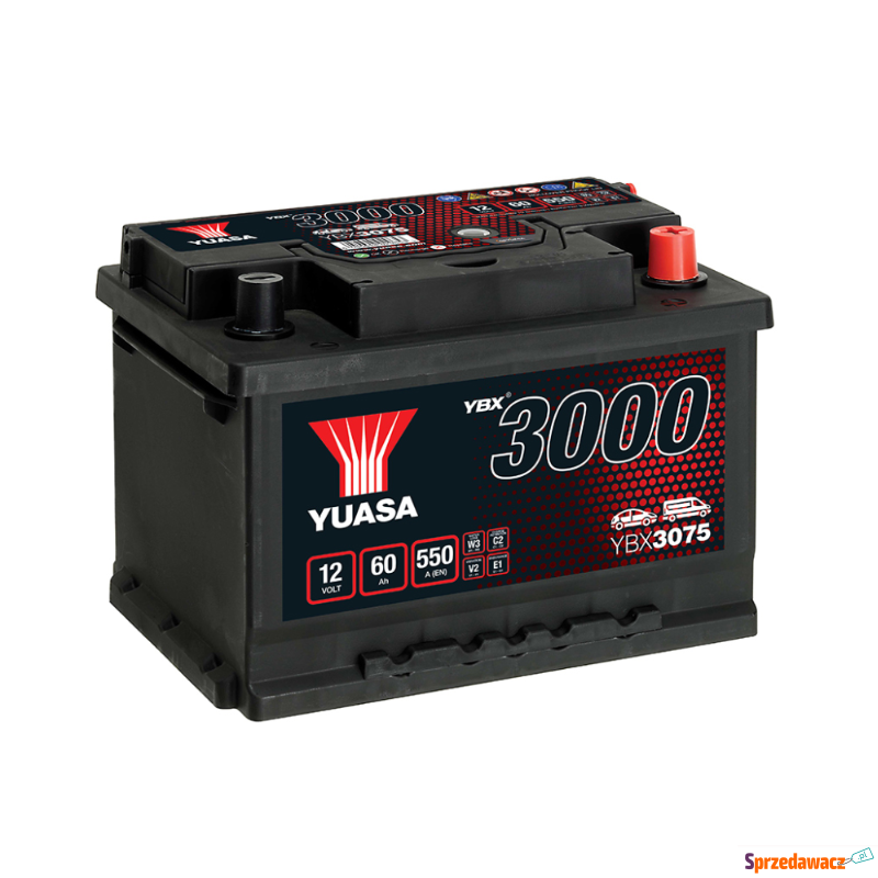 Akumulator 60Ah 550A Yuasa Standard...