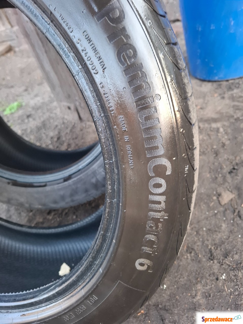 2 opony letnie 245x45x18 Continental