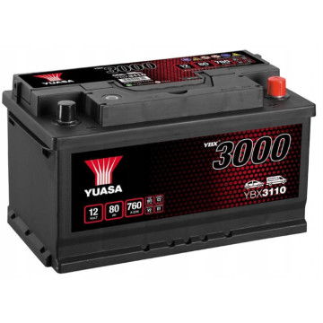 Akumulator 80Ah 760A Yuasa Standard Prawy Plus - Akumulatory - Kalisz - zdjęcie 1