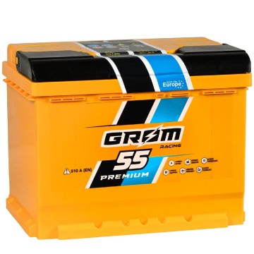 Akumulator 55Ah 510A grom racing