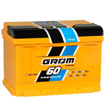 Akumulator 60Ah 600A grom racing