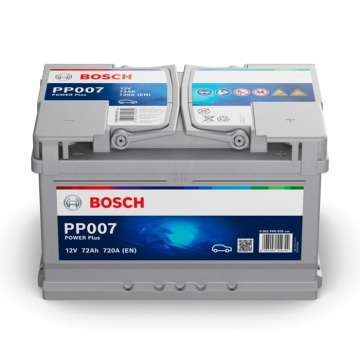 Akumulator 72Ah 720A EN PP007 bosch prawy plus - Akumulatory - Bełchatów - zdjęcie 1