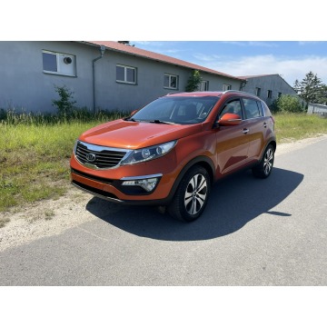 KIA SPORTAGE RUDA BARDZO ŁADNA 1,7 CRDi FELGI 18 CALI 2012r STAN BDB