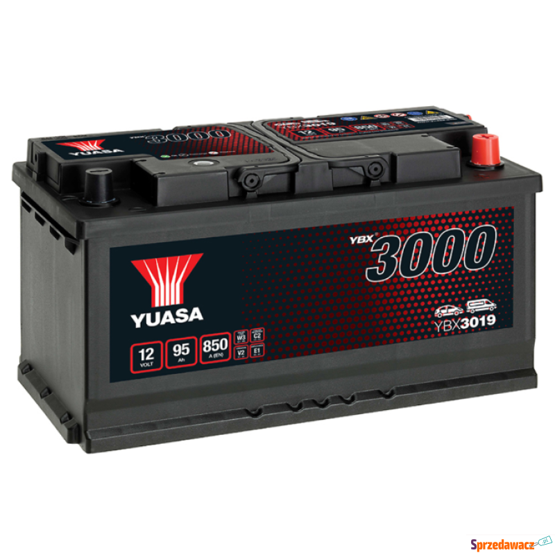 Akumulator 95Ah 850A Yuasa Standard Prawy Plus - Akumulatory - Kalisz