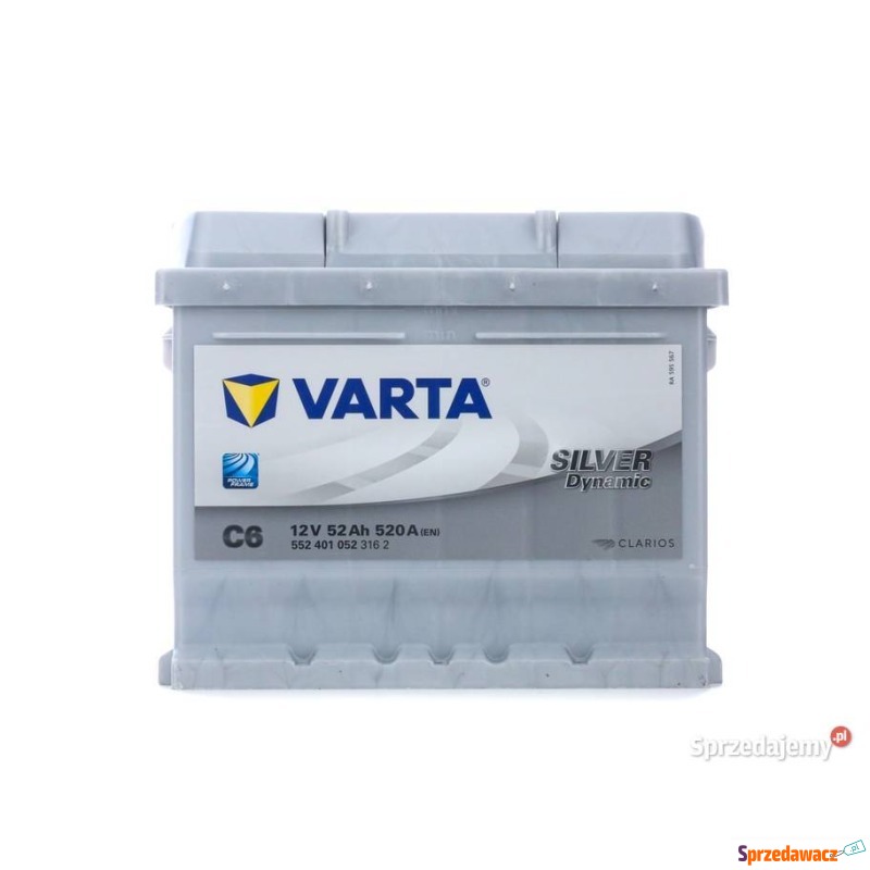 Akumulator 52Ah 520A Varta Silver Dynamic C6 - Akumulatory - Szczecin