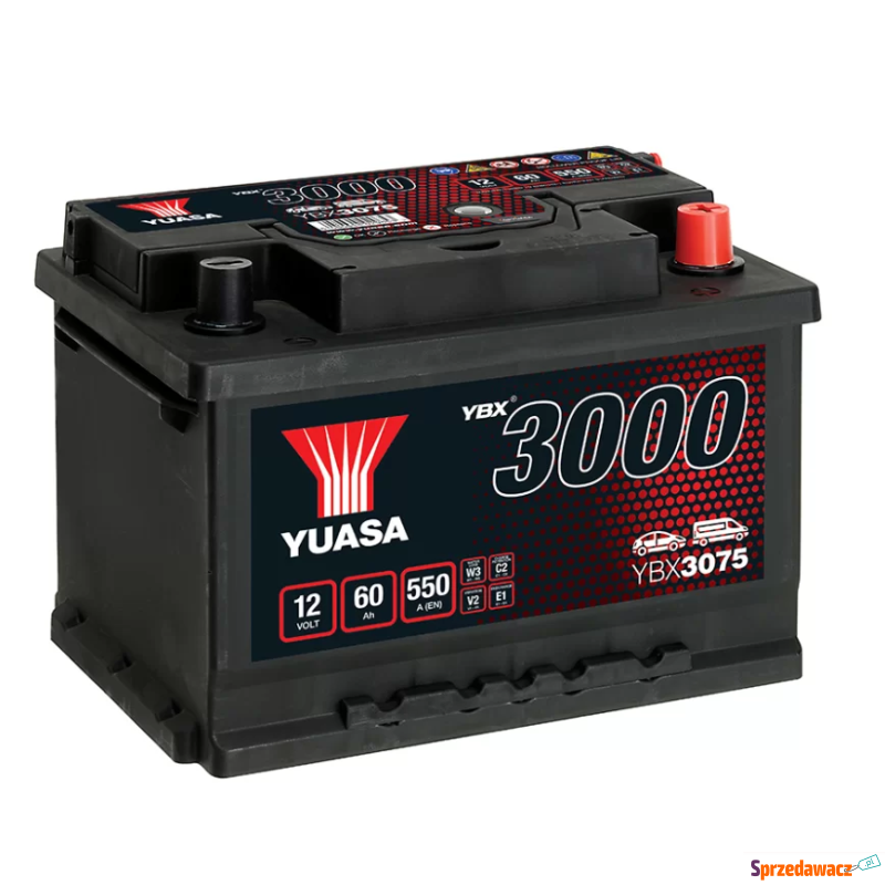 Akumulator 60Ah Yuasa Standard 12V 550A - Akumulatory - Łódź