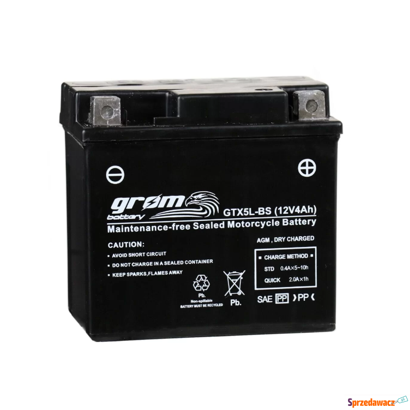 Akumulator 12V 4Ah 80A YTX5L-B...