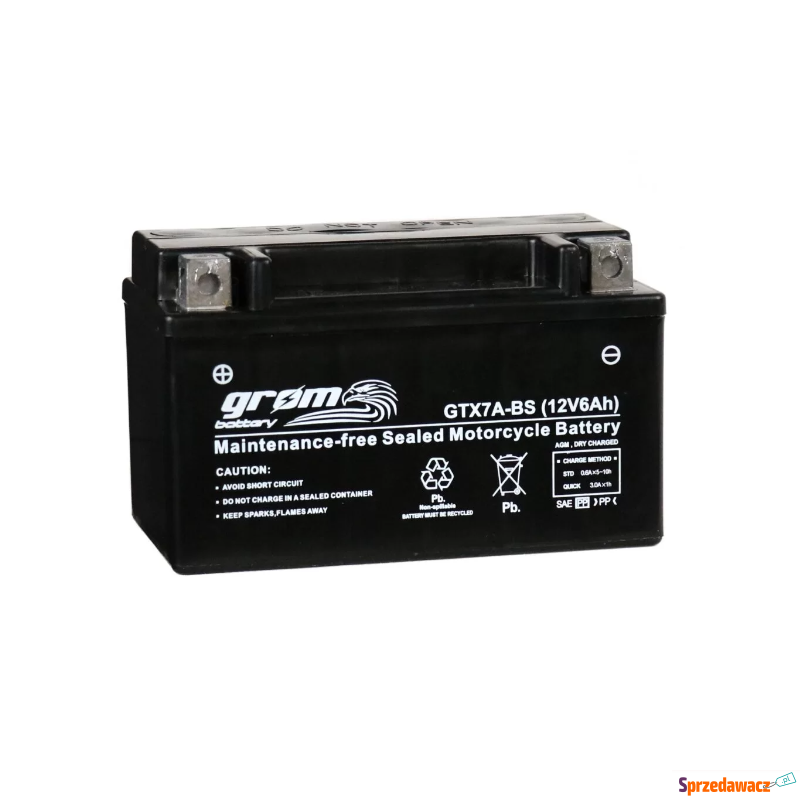 Akumulator 12V 6Ah 120A YTX7A-B...