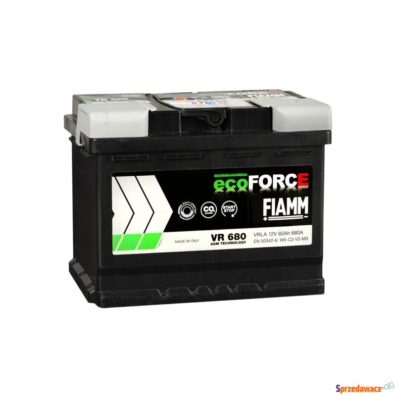 Akumulator 60AH 680A Fiamm EcoForce...