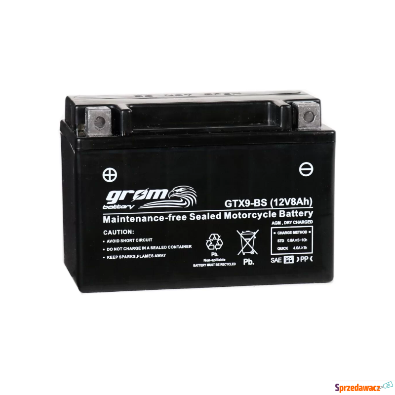Akumulator 12V 8Ah 130A YTX9-BS...