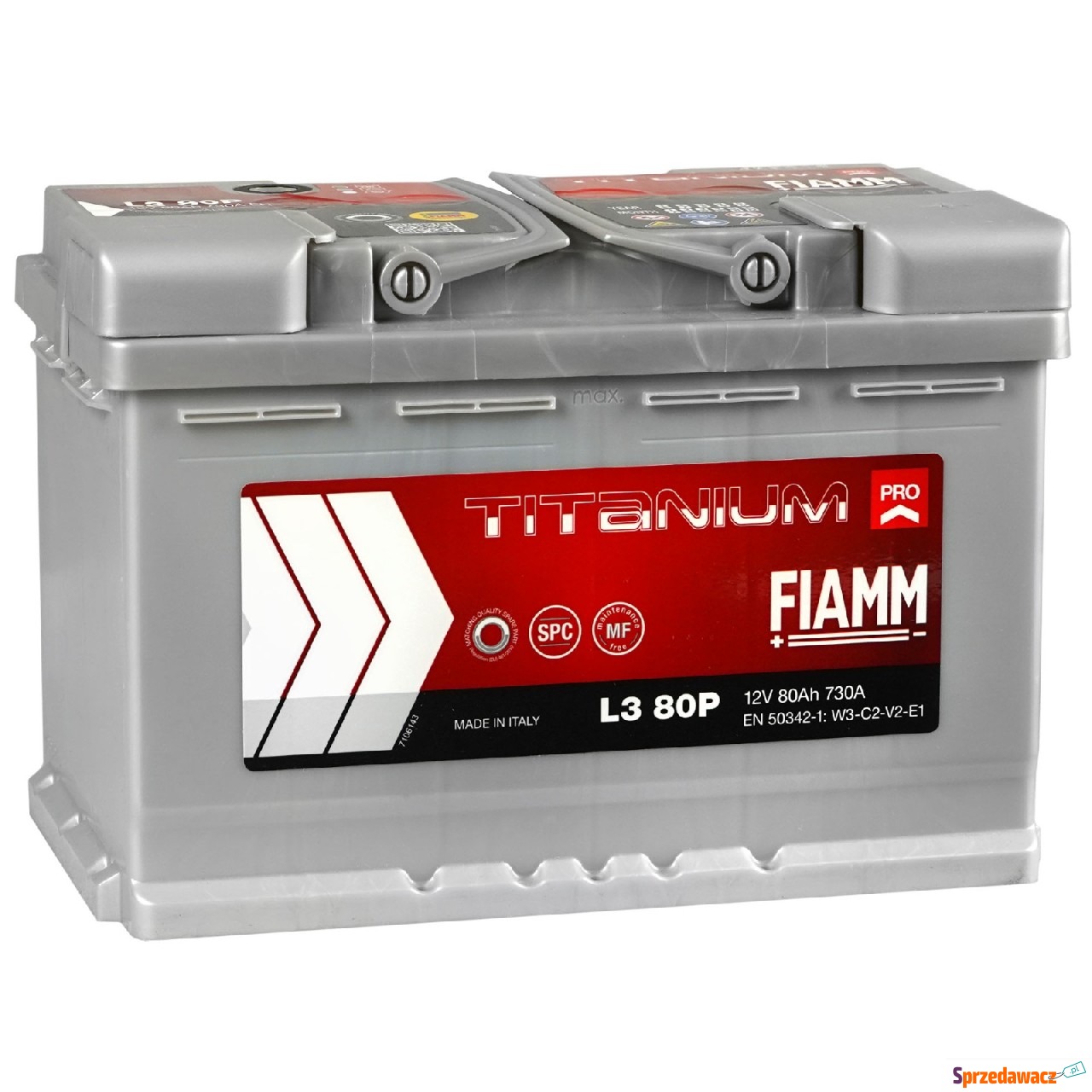 Akumulator 80Ah 730A Fiamm Titanium...