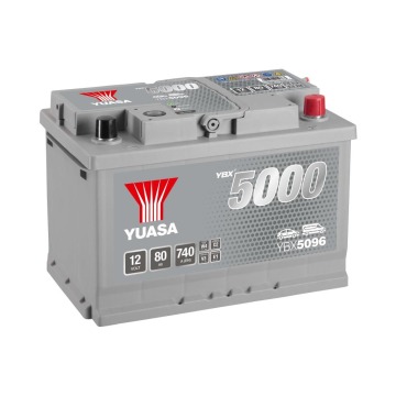 Akumulator 12V 80Ah 740A Yuasa Silver Prawy Plus - Akumulatory - Bełchatów - zdjęcie 1