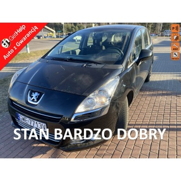 Peugeot 5008 - Benzyna, hak, opony wielosezonowe, 5 miejsc, tempomat, isofix,czujniki