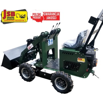 Mini Ładowarka Kołowa MS-L116 JSB - Nowa 2025 - Pojazdy specjalistyczne - Toruń - zdjęcie 4