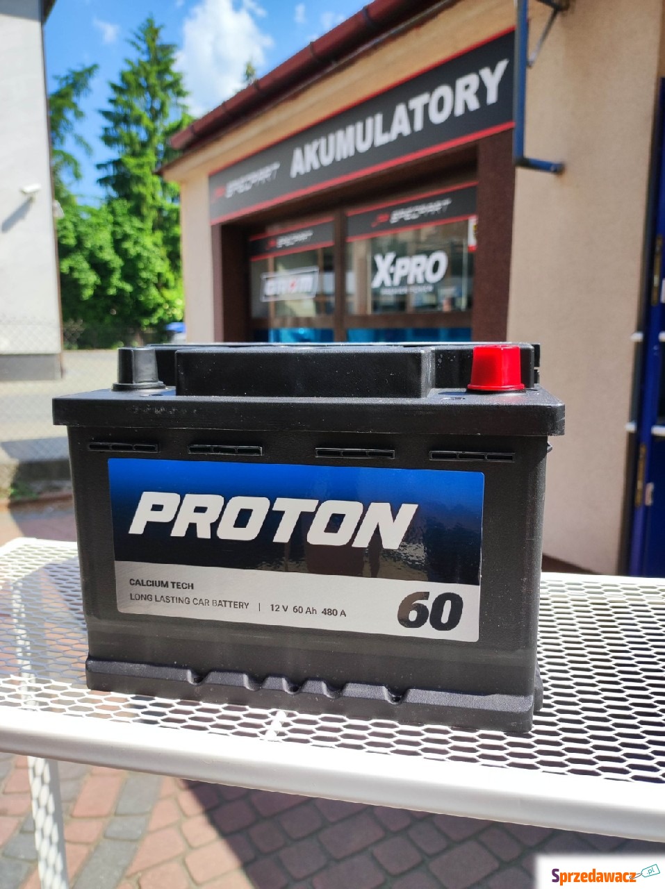 Akumulator 12V 60Ah 480A Proton