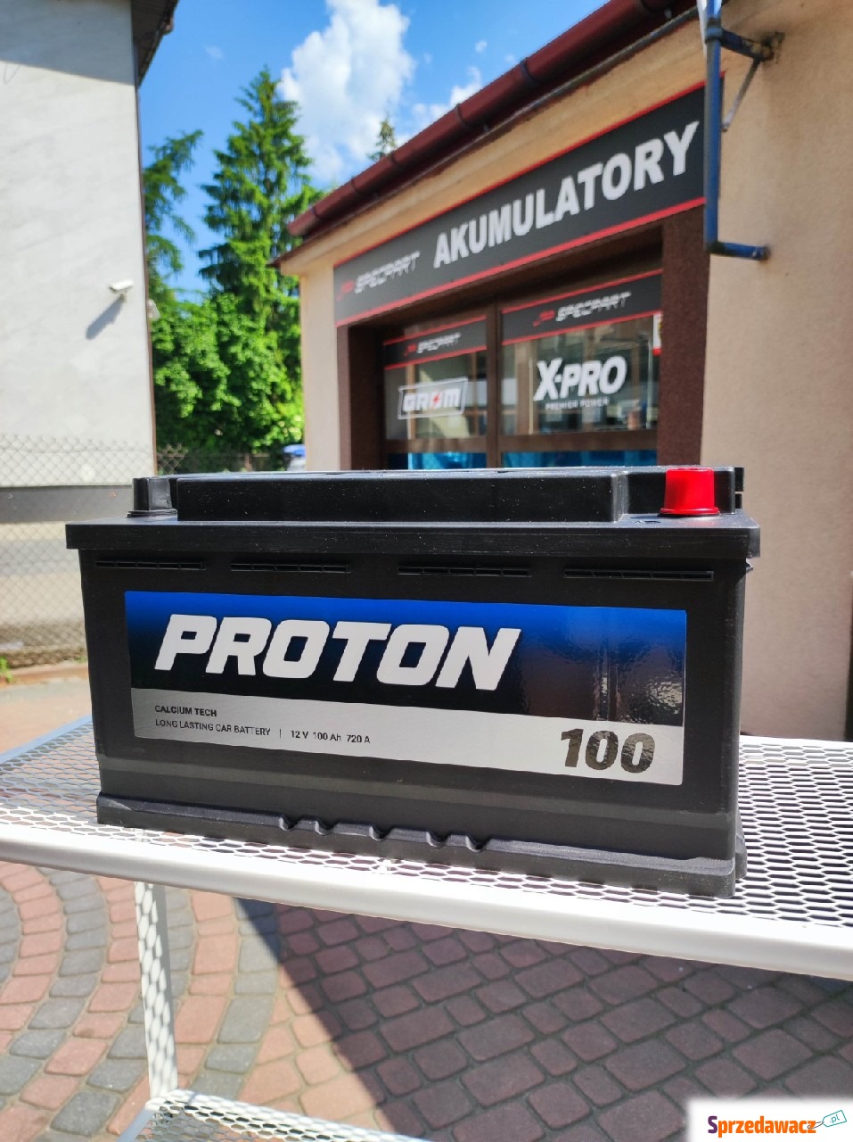 Akumulator 12V 100Ah 720A Proton