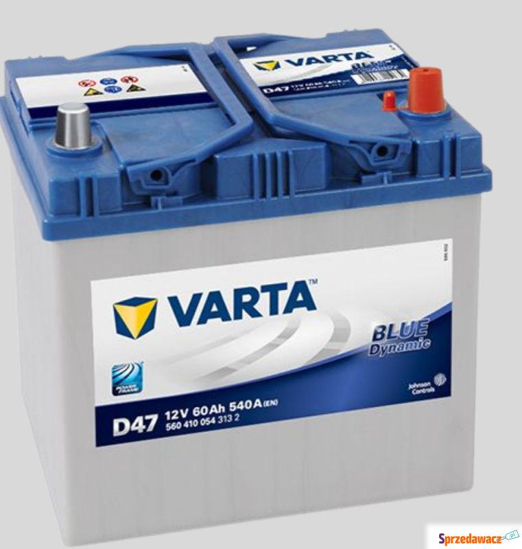 Akumulator 60Ah 540A Varta Blue...