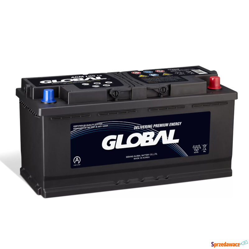 Akumulator 105Ah 950A Global AGM...