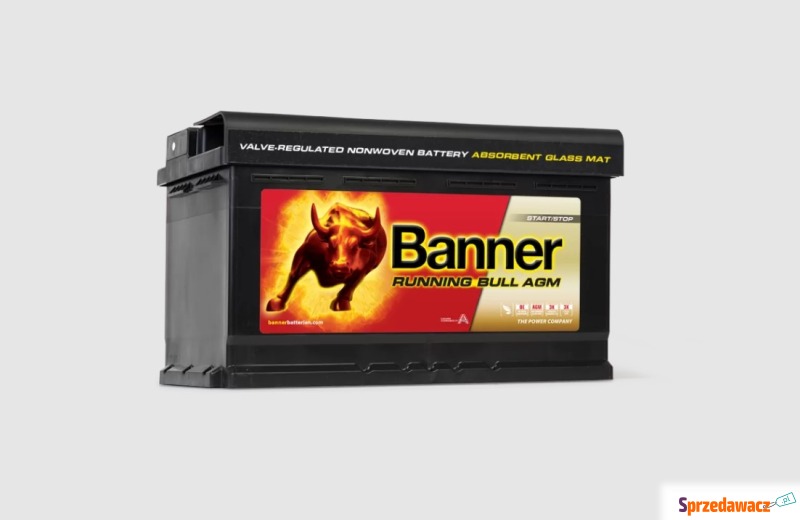 Akumulator 80Ah 800A AGM Banner