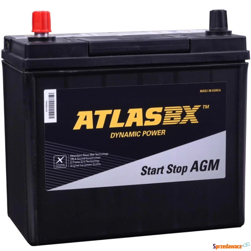 Akumulator45Ah 370A Atlas AGM Japan