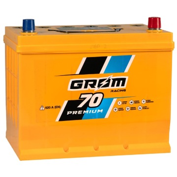 Akumulator 70Ah 620A Japan P+ grom racing